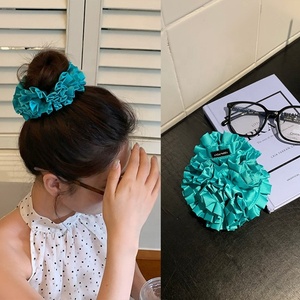 Nouvelles Élastiques à Cheveux en Satin à Nœuds Français, Élégantes et Faites à la Main, Grandes et Petites, Couleurs Unies, Vente en Gros - Product Image 3