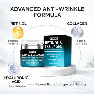 Crème <span class=keywords><strong>Visage</strong></span> au Rétinol et Collagène Éclaircissante Soin Réparateur <span class=keywords><strong>Anti</strong></span>-Âge Hydratante Nourrissante - Product Image 3