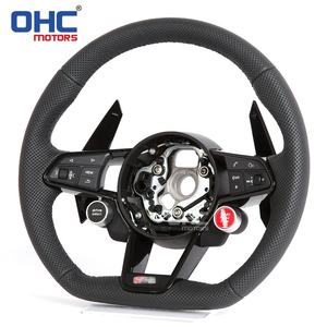 Volant en Vraie Fibre de Carbone pour <span class=keywords><strong>Audi</strong></span> R8 Q5 2019, RS6 C7, A5, A3 8Y 8V, A6 2017, TT 8N 2016 2015, S5 - Product Image 5