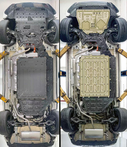 ตัวป้องกันแบตเตอรี่แผ่นกันลื่นตัวป้องกันมอเตอร์สำหรับ2024 2025 Changan uniz ฝาครอบเครื่องยนต์อุปกรณ์เสริมชุดใต้ตัวถัง - Product Image 2