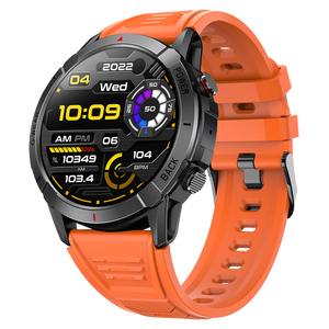 Reloj Inteligente NX10 con Pantalla AMOLED de 1.43 Pulgadas, Monitor de Presión Arterial, 10 Días de Autonomía, Panel Táctil G+F, Correa de Silicona - Product Image 1