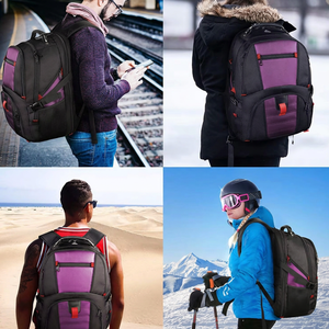 Nuovo Stile Zaino <span class=keywords><strong>per</strong></span> Studenti e Adolescenti con Ampio Scomparto <span class=keywords><strong>per</strong></span> Laptop, Impermeabile e di Grande Capacità - Product Image 6