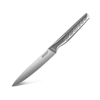 Couteau utilitaire de 5 pouces en acier inoxydable, couteau de cuisine, manche creux, couteau utilitaire avec manche creux