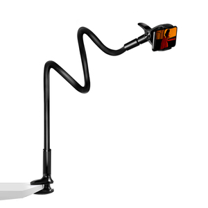 게으른 암 360 조정 가능한 클램프 브래킷 스탠드 구즈넥 전화 홀더 - Product Image 4