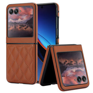 Vente en gros étui de téléphone portable en cuir PU antichoc pliable pour <span class=keywords><strong>Moto</strong></span> Razr 40 50 60 Ultra couverture arrière - Product Image 2