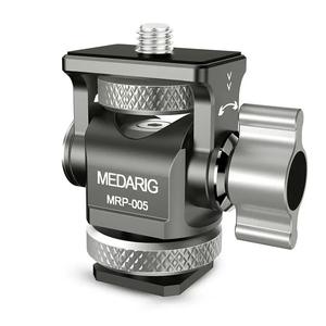 Support de moniteur de caméra Lite alliage d'aluminium chaussure froide pivotant 360 inclinaison 180 support champ vidéo prise de vue photographie accessoires - Product Image 2