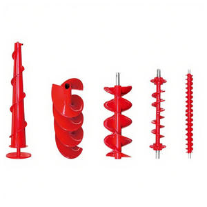 Eje de barrena de propulsión de tornillo Perforación Eje espiral helicoidal volado para transportador de mezcla de alimentación Construcción agrícola - Product Image 2