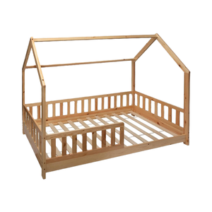 [En gros] Lit bébé en bois massif certifié CE pour projets - Lits pour enfants en bois de pin durable de qualité supérieure GF1 pour un sommeil confortable - Product Image 4