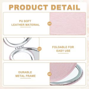Round <b>Small</b> Cosmetic Pocket <b>Mirrors</b> Wholesale <b>Small</b> Makeup <b>Mirror</b> Promotional Gift Custom logo Mini <b>Mirror</b> - Product Image 1