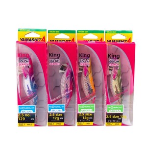 <span class=keywords><strong>YAMASHITA</strong></span> <span class=keywords><strong>EGI</strong></span> OH SEARCH Cebo Luminoso de Neón con Sonido, Cuentas de Madera y Camarón, Reflectante UV 2.5/3.0/3.5, con Anzuelos, Cebo Especializado para Calamar - Product Image 1