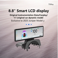 Écran de Visualisation Frontale (HUD) LCD IPS HD Multifonction pour Tesla Model Y Juniper 2025 – Fournisseur d'Usine