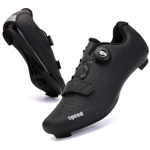 Nouvelle route montagne hommes et femmes semelle dure filature noir vélo chaussures <span class=keywords><strong>de</strong></span> cyclisme non verrouillables chaussures <span class=keywords><strong>de</strong></span> Fitness - Product Image 2