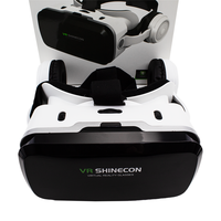 Casque VR 3D Réalité Virtuelle, Lunettes Numériques de Jeu à Porter sur la Tête