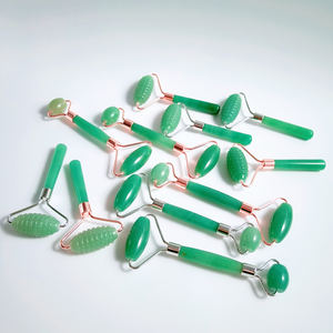 Rodillo de Aventurina Verde 2026 a Precio Favorable, Rodillo para Masaje con una Sola Mano y Rodillo con Borde Rugoso - Product Image 5