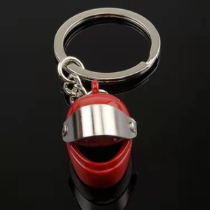 2026 HOT SALE 3D Metal Model Car Helmet Keychain Key Chain Mini Motorcycle Pendant Holder <strong>Men</strong> Motor Accessories Helmet <strong>Keyring</strong> - Product Image 5
