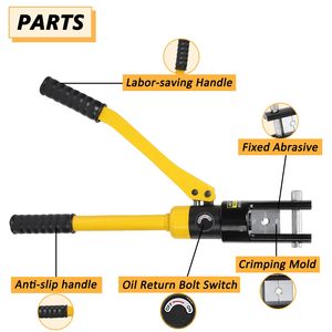 YQK-240 alat Crimping kabel Manual Ulis, alat tekanan, fungsi peralatan Hydraulic Ulis, kabel elektrik Manual, alat Crimping kabel Hydraulic Ulis - Product Image 3