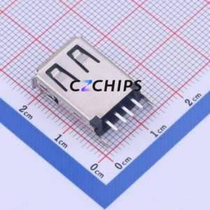 916-352A102BY10200 USB Connector Through hole Component (THT) Connector Type-A USB 2.0 Female Through Hole - Product Image 2