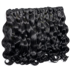 Lot de Cheveux Humains Vierges Vietnamiens Bouclés Bruts en Gros en Ligne, Super Double Drawn, Cuticules Alignées, 100g, Double Trame Faite à la Machine - Product Image 1