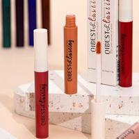 Lápiz Labial Líquido Mate de Terciopelo, Resistente al Agua, Antiadherente, de Larga Duración, Venta al Por Mayor para Europa y Estados Unidos