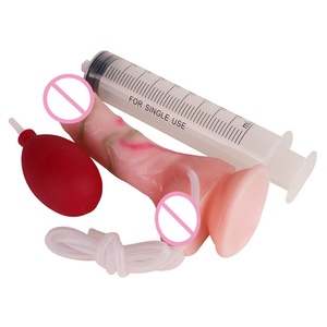 Water Squirting Simulation Penis Silicone Large Glans Dildo Ejaculation <b>Masturbator</b> Female Sex Toys - Product Image 3