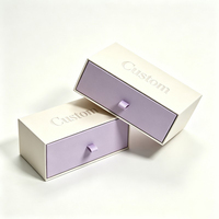 Boîte cadeau coulissante de luxe en carton pour bijoux, colliers et bagues – Vente en gros