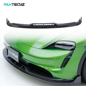 Kit Carrozzeria in Fibra di Carbonio Prepreg Paktechz, Spoiler Anteriore per <span class=keywords><strong>Porsche</strong></span> <span class=keywords><strong>Taycan</strong></span> 4S GTS - Product Image 1