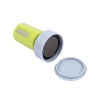 Prêt à expédier boîtier de timbre Flash coloré 25mm rond petit tampon Flash