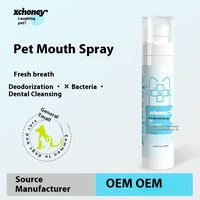 Vente en gros Spray rafraîchissant pour l'haleine orale en plastique écologique pour chiens et chats de compagnie Enlèvement de la mauvaise haleine Artefact de calcul dentaire