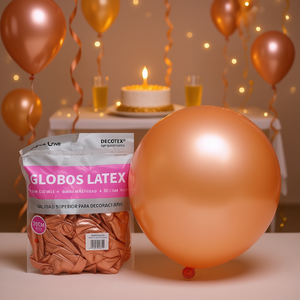 Party Love Latex <b>Balloons</b> 30cm Rose Gold Metallic 50pcs Bag Party <b>Decoration</b> - Product Image 2