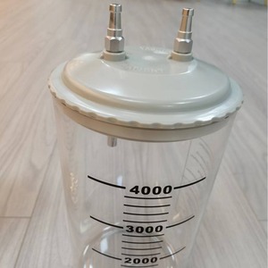 Bouteille de drainage manuelle à pression négative réutilisable de 4000 ml, en matériau PC, bouteille à aspiration négative, directement de l'usine - Product Image 4