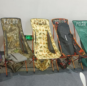 Chaise d'extérieur pliable compacte et robuste avec structure en <span class=keywords><strong>acier</strong></span> stable pour le camping, la randonnée et les pique-niques - Product Image 3