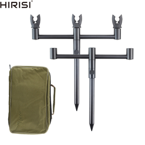 Bela Hirisi — jeu de dosettes pour pêche à la carpe, barres à Buzz, bâtons de banque, avec 3 têtes de rechange et sac Portable - Product Image 2