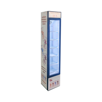 Réfrigérateur vertical MEISDA SC105B 105L à compresseur, pour boissons, avec étagères réglables