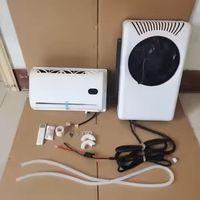 Climatiseur de voiture mini-split YUANDU 12V 24V avec capacité de refroidissement de 2200W, unité DC montée sur le toit