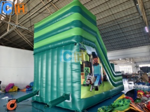 Tobogán Inflable Seco para Niños Más Popular, Castillo Inflable con Doble Tobogán y Soplador, Tobogán Inflable Seco para Niños - Product Image 5