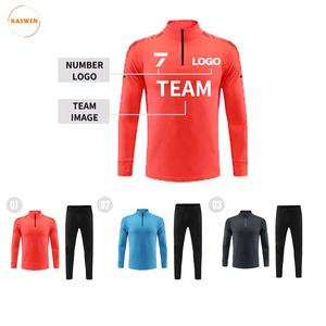 Baju olahraga sepak bola kustom, baju latihan olahraga grosir pakaian sepak bola untuk pria - Product Image 4