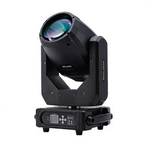 Projecteur à tête mobile Sharpy Beam 350W 14r, anneau halo RGBW 3-en-1, super lumineux, prisme circulaire à 24 facettes, DMX512 E27 90 CRI, pour discothèque - Product Image 6