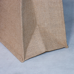 Sac fourre-tout en toile de <span class=keywords><strong>Jute</strong></span> imprimé personnalisé réutilisable écologique avec logo personnalisé - Product Image 4