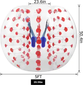 Зорб шар надувной бампер мяч 1,5 м 1,2 м человеческий Knocker пузырь футбольные мячи