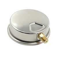 Manomètre à tube Bourdon haute pression DACHENG YTN-100S, boîtier en acier inoxydable, plage de -30 psi à 6000 psi, garantie 1 an, qualité supérieure