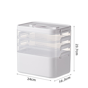 Scatola Portamedicinali Multilivello, Decorazione per la Casa, Contenitore per Medicinali di Grande Capacità, Cassetta di Pronto Soccorso - Product Image 5