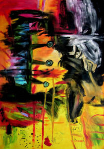 Dipinto Murale Acrilico Astratto Moderno Creativo <span class=keywords><strong>con</strong></span> Figura Umana Decorativa - Product Image 3