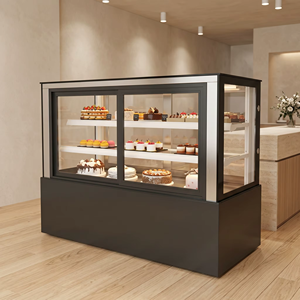 Refrigerador Comercial de Alta Calidad, Enfriado por Aire, con Apertura Frontal, <span class=keywords><strong>Puertas</strong></span> de Vidrio Rectas, Sin Escarcha, Estantes Ajustables, <span class=keywords><strong>2</strong></span> <span class=keywords><strong>Puertas</strong></span>, Digital - Product Image 5