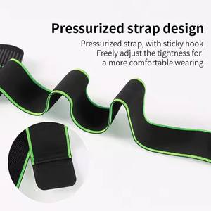 ニットナイロン圧縮スリーブ脚用ウォーマー弾性膝サポート圧力包帯付き - Product Image 5