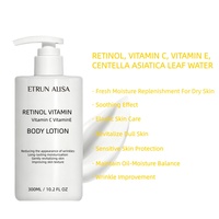 ETRUN Custom Vegan Body Lotion Retinol VC VE Centella Anti Kerut Pelembab Tubuh Lotion Hidrasi Tahan Lama Grosir