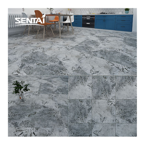 Revêtement de <span class=keywords><strong>sol</strong></span> stratifié <span class=keywords><strong>blanc</strong></span> en pierre Spc en plastique pour <span class=keywords><strong>sol</strong></span> intérieur cuisine salon - Product Image 2