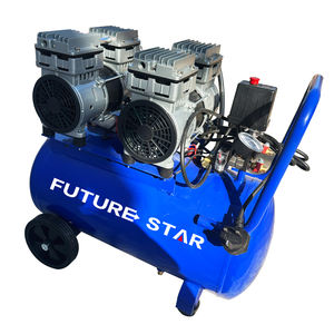 Furstar 750w * 2 50l שמן שקט מדחסים אוויר בוכנה קטנים 220v 60hz לחץ גבוה נייד לסדנת הבית - Product Image 1