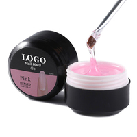 Gel d'extension de construction de gelée 16 couleurs Ensemble de gel d'extension d'ongle Uv Poly dur Gel Nail Builder