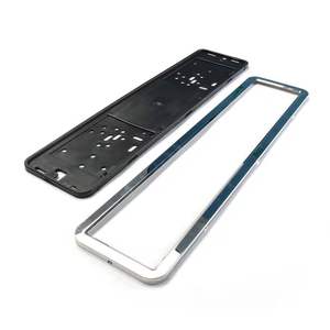 Bases para Matrículas Europeas al por Mayor, Marcos de Matrícula de Acero Inoxidable, Marcos de Matrícula de Hierro - Product Image 3