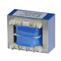 Transformador de baja frecuencia de alto rendimiento 3W 4W 6W núcleo de ferrita toroidal EI41 230V 10V 12V CA